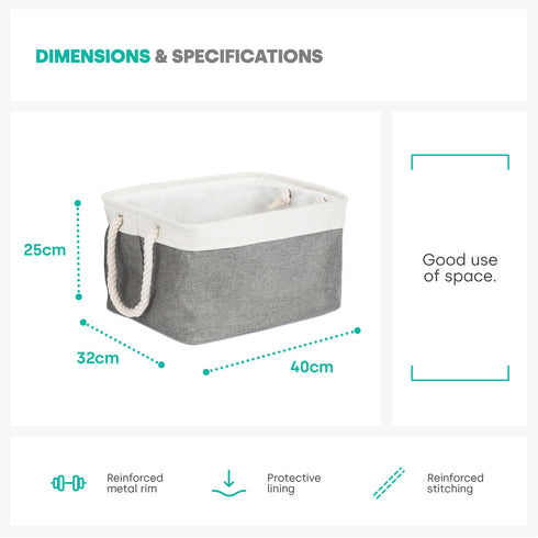 Mara Basket Set - L / Grey